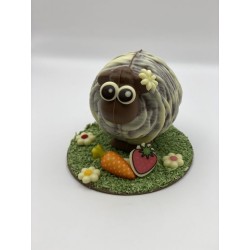 Mouton dans le pré  en chocolat au lait