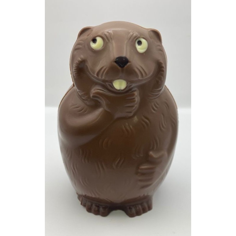 James la marmotte en chocolat au lait