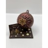 Boule de Noël garnie en chocolat noir