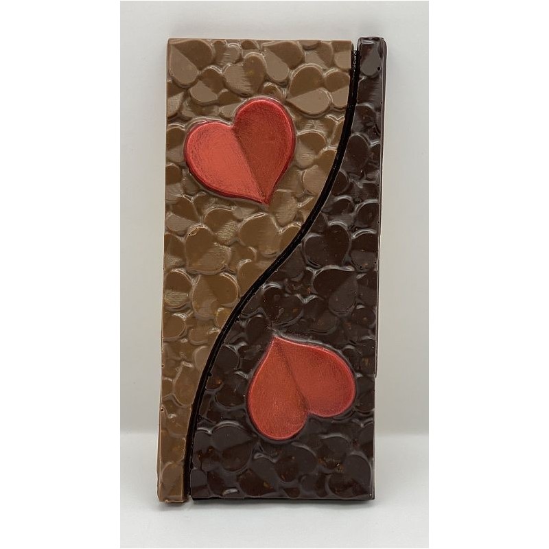 Plaque St-Valentin  Caramel & Fleur de sel - Edition limitée