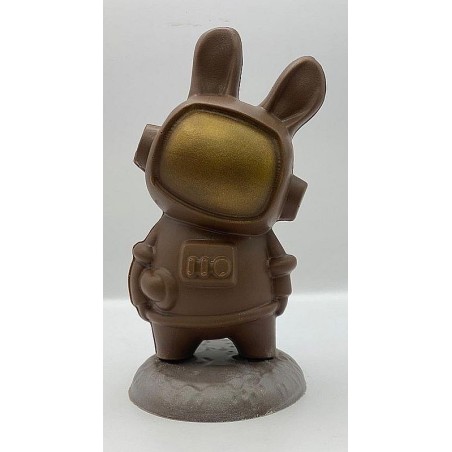 Lapin Astronaute en chocolat au lait