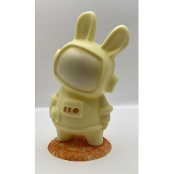 Lapin Astronaute en chocolat blanc