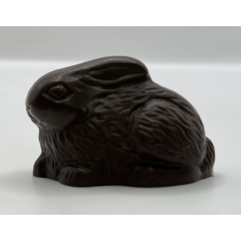 Lapin 3 noisettes - chocolat noir
