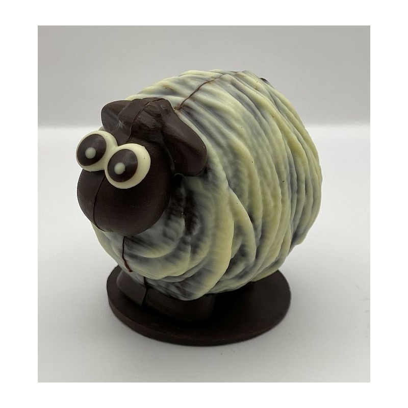 Mouton en chocolat noir