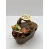 Panier en chocolat au lait