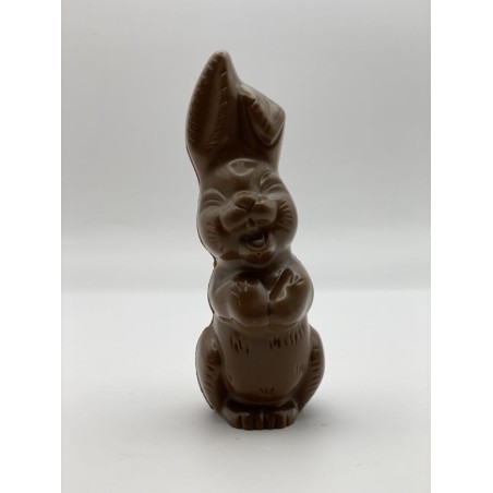 Lapin rieur en chocolat au lait