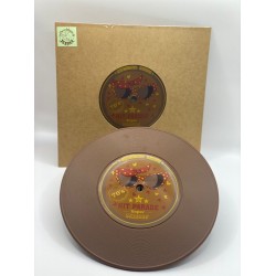 Vinyle en chocolat au lait - Images diverses