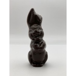 Lapin rieur en chocolat noir