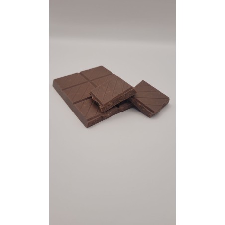 Plaque de chocolat au lait - caramel & Fleur de sel