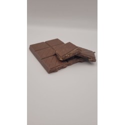 Plaque de chocolat au lait- feuillantine